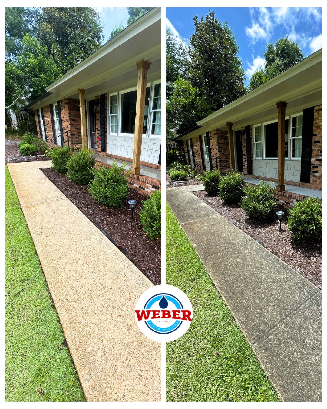 House Washing a Beautiful Home in Wilmington, NC!